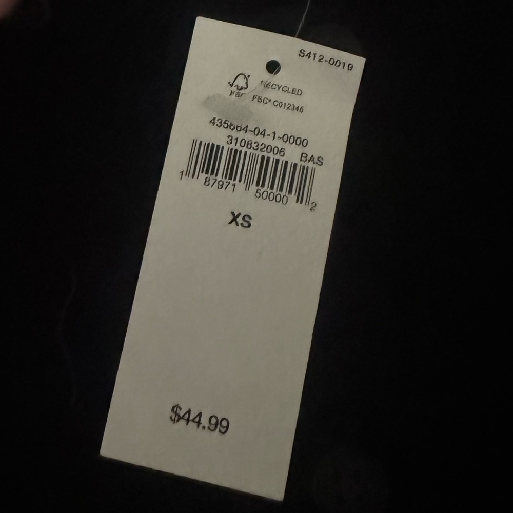 New GAP Black Lightweight Crewneck Cardigan - Picture 3 of 3